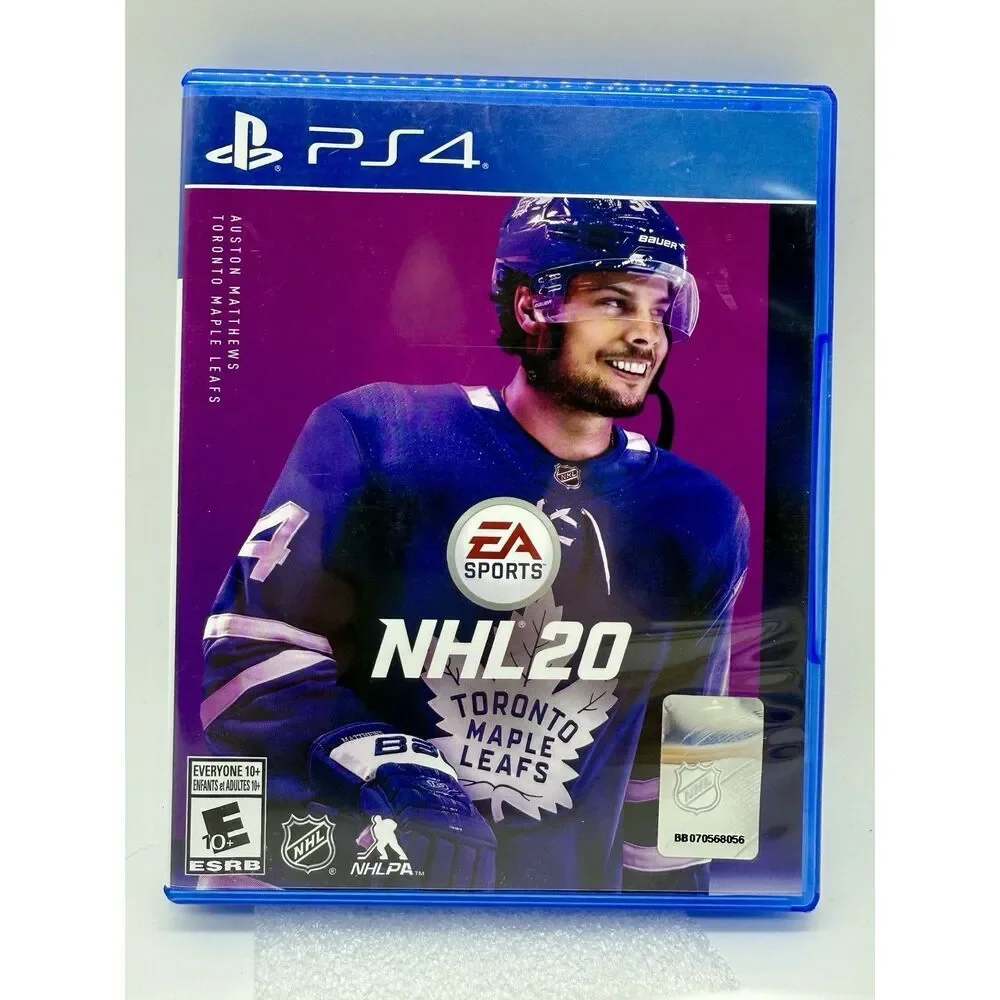 NHL 20 - PS4 (NHL 2020 Sony PlayStation 4) Game‎ & Case Tested